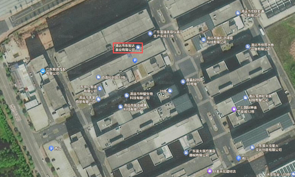 东智达地图位置标识